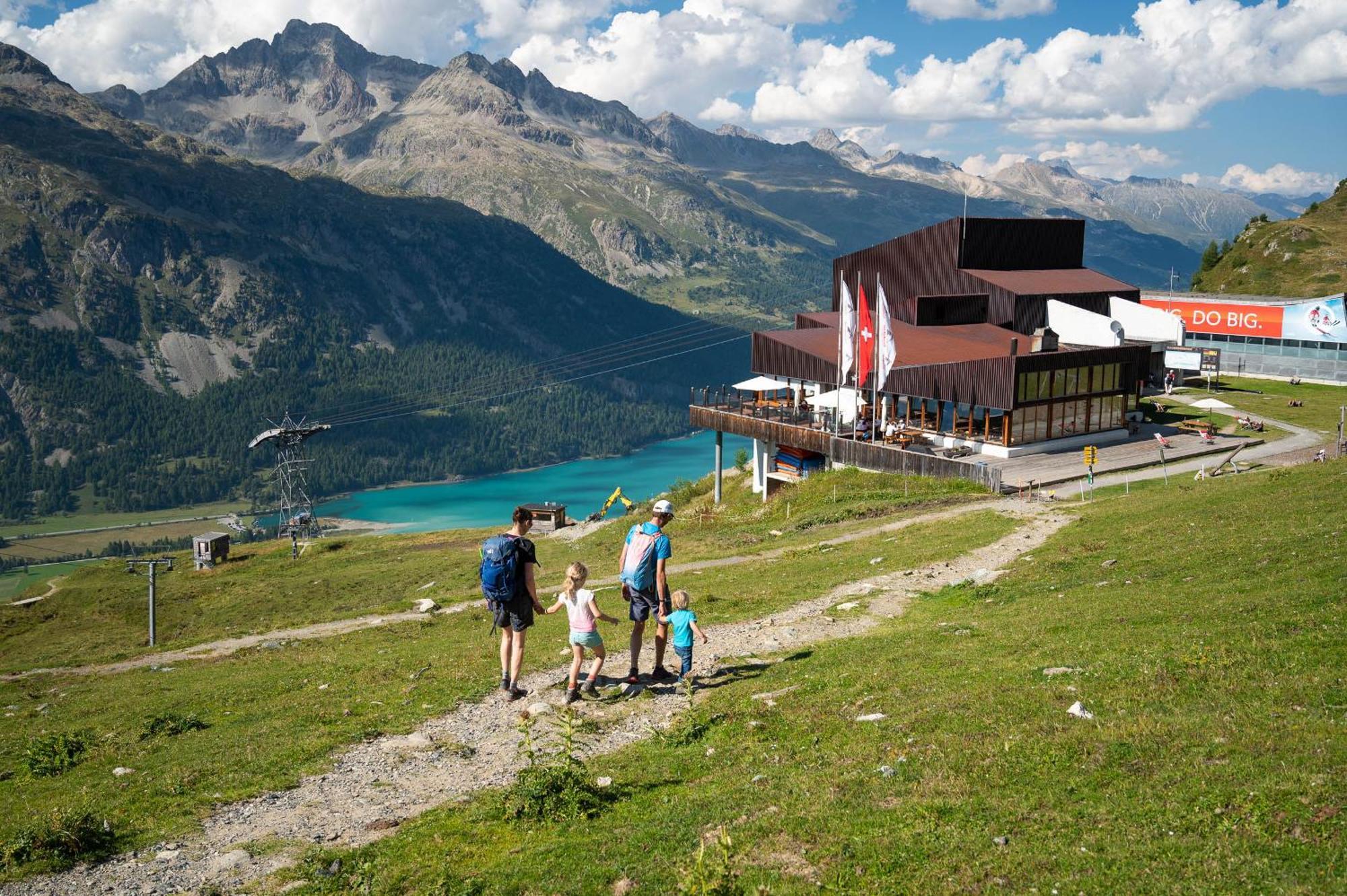Hotel Nira Alpina Silvaplana Exterior foto